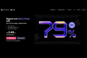 Hostinger Black Friday 2024 Deal up to 79% off