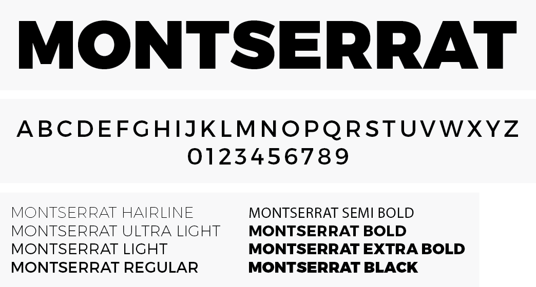Montserrat Font 2
