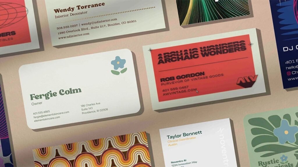 Beyond Ink: Exploring Different Printing Treatments for Business Cards 1 blog business card design and print