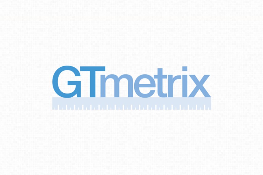 GTmetrix logo with texture background